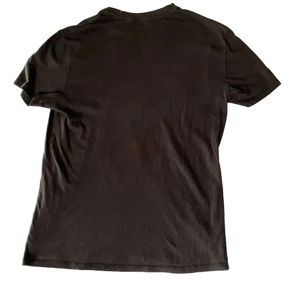 RARE Guess Vtg Y2K T Shirt Los Angeles Single Stitch S Men M L Women Black Retro - Picture 5 of 12